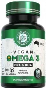 Therapeia Australia Omega 3 (Marine Algae Oil EPA & DHA) 60 vegan soft-gel caps