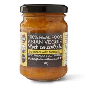 The Broth Sisters - Stock Concentrate - Asian Veggie boosted with Turmeric (170g - Makes 7 Litres)